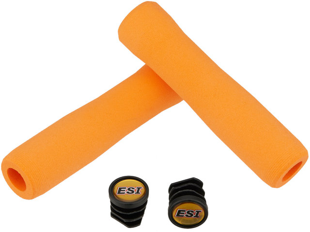 FIT XC Silicone Handlebar Grips - orange/130 mm