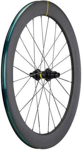 Mavic Juego de ruedas Cosmic SL 65 Disc Center Lock Carbon - negro/Juego 28" (RD 12x100 + RT 12x142) SRAM XDR