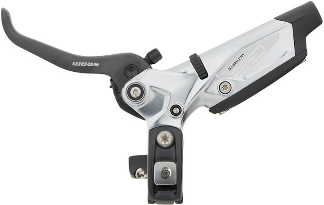 SRAM G2 Ultimate Carbon v+h Set Scheibenbremse - polar grey anodized/Satz (VR + HR)