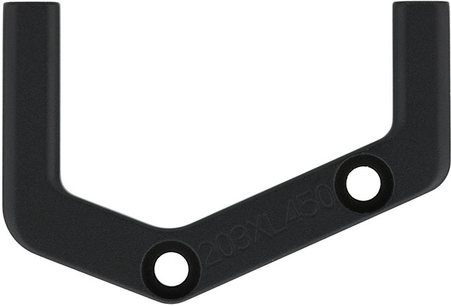 Disc Brake Adapter for 203 mm Rotors - black anodized/PM, XL