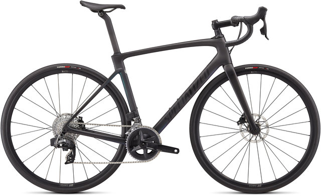 Roubaix Comp SRAM Rival eTap AXS Disc Carbon Road Bike - satin carbon-oil-gold fade/54 cm