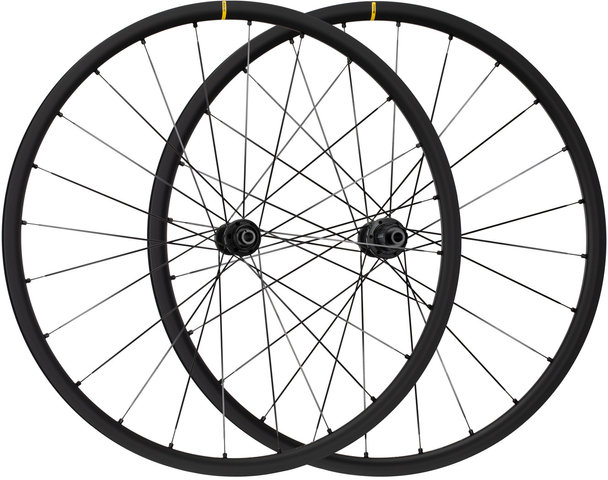 Ksyrium S Center Lock Disc Wheelset - black/28" set (front 12x100 + rear 12x142) Shimano