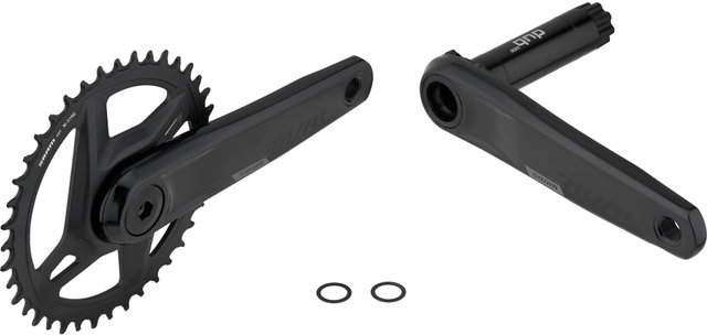 SRAM Rival 1 Wide DUB 1x12-fach Kurbelgarnitur - black/172,5 mm 40 Zähne