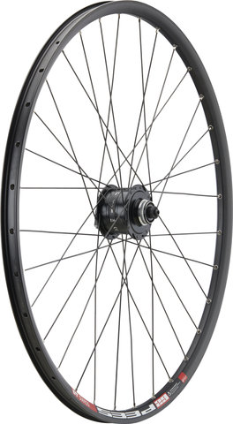bc basic Mountain Deore Disc Center Lock DT Swiss 533D 29" Laufrad - schwarz | 29" VR 9x100 Dynamo