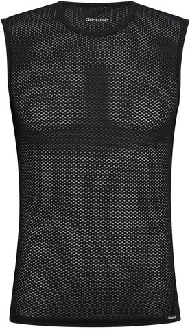 GripGrab Paquete 3 camisetas interiores Ultralight Sleeveless Mesh Base Layer - black/M