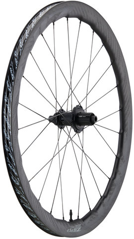 Zipp 353 NSW Carbon Tubeless Center Lock Disc Wheelset - black/28" set (front 12x100 + rear 12x142) Shimano