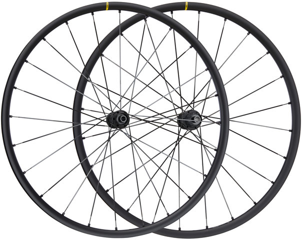 Juego de ruedas Allroad S Disc Center Lock - negro/28" set (RD 12x100 + RT 12x142) Shimano
