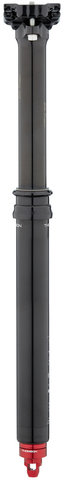 Thomson Covert Black 125 mm Seatpost - black/27.2 mm / 380 mm / SB 0 mm