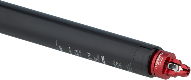 Thomson Covert Black 125 mm Seatpost - black/27.2 mm / 380 mm / SB 0 mm