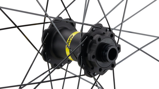 Mavic Deemax 21 6-bolt Disc 27.5" Boost Wheelset - black/27.5" set (front 15x110 Boost + rea 12x148 Boost) Shimano Micro Spline