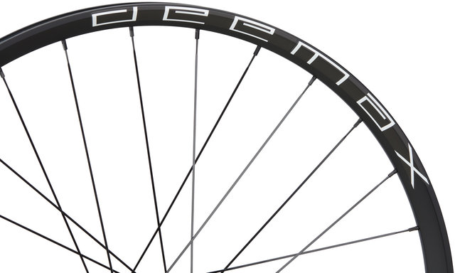 Deemax 21 6-bolt Disc 27.5" Boost Wheelset - black/27.5" set (front 15x110 Boost + rea 12x148 Boost) Shimano Micro Spline
