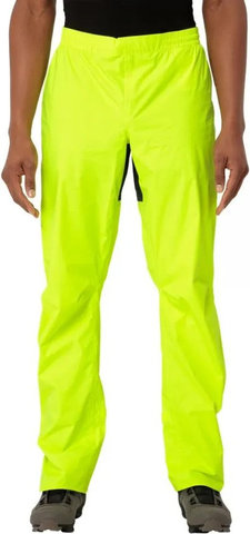VAUDE Pantalon Mens Drop Pants II - neon yellow uni/S