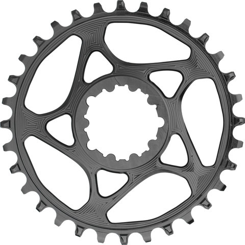 absoluteBLACK Plato Round Boost para SRAM Direct Mount 3 mm Offset - black/32 
