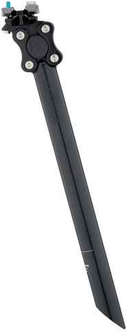Tija de sillín eeSilk - black/27,2 mm / 375 mm / SB 8 mm