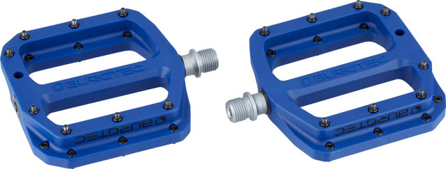 Burgtec Pédales à Plateforme MK4 Composite - deep blue