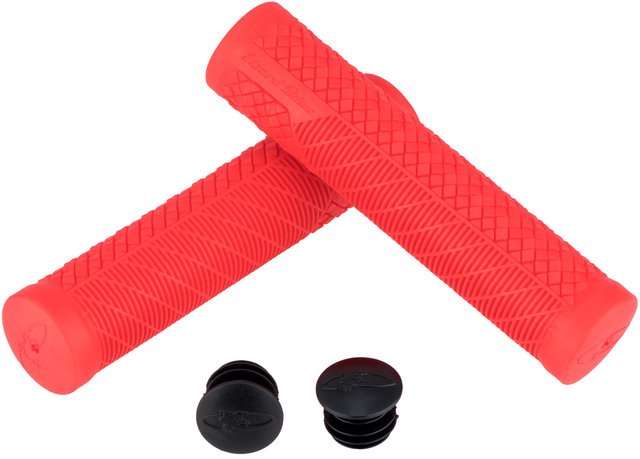 Lizard Skins Poignées Charger Evo - red/140 mm