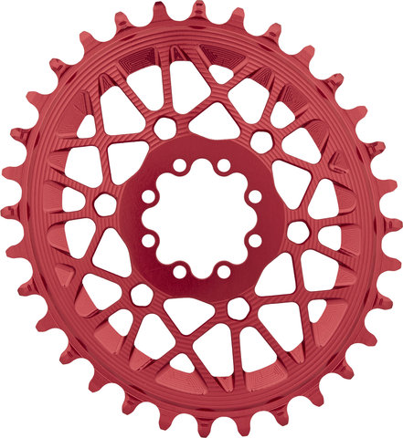 absoluteBLACK Oval T-Type Chainring for SRAM Transmission 3 mm Offset - red/32 
