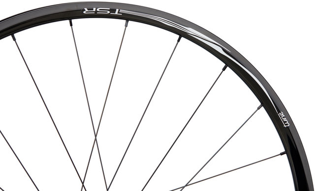 tune TSR22 Disc Center Lock 28" Laufradsatz Modell 2021 - schwarz/28" Satz (VR 12x100 + HR 12x142) Shimano