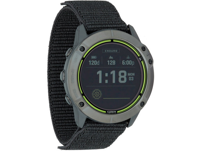 Enduro Titan GPS Multisport-Smartwatch - schwarz-schiefergrau/universal