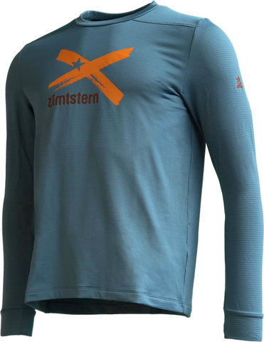 Zimtstern Maillot Crewz L/S - blue steel | M