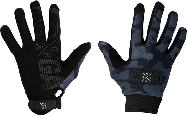 Freeride Full Finger Gloves - camo charcoal/M