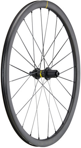 Mavic Cosmic SLR 32 Disc Center Lock Carbon Laufradsatz - schwarz/28" Satz (VR 12x100 + HR 12x142) Shimano