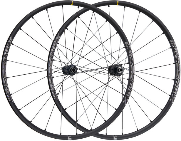 Mavic Crossmax SL Disc Center Lock 29" Boost Laufradsatz - schwarz/29" Satz (VR 15x110 Boost + HR 12x148 Boost) Shimano Micro Spline