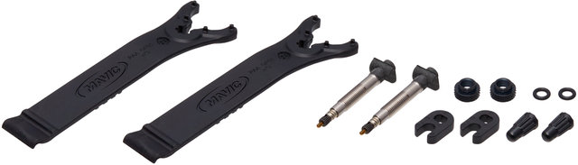 Set de Roues Ksyrium SL Disc Center Lock - noir/Set de 28" (avant 12x100 + arrière 12x142) Shimano