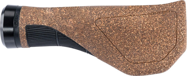 CONTEC Poignées de guidon Merge City Ergo Cork - brun-noir | 140 mm | one size