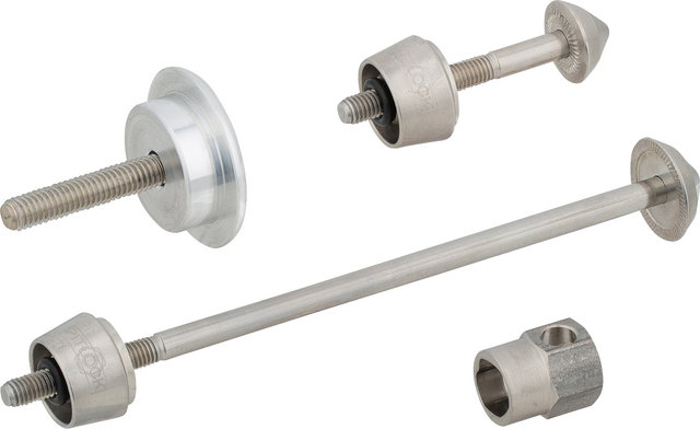 Pitlock Security Set 01/GA Front Wheel + Seatpost + Ahead - silver-silver/universal