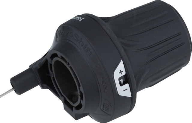 Shimano SL-RV200 Drehschaltgriff mit Ganganzeige 3-/6-/7-fach - schwarz/7-fach