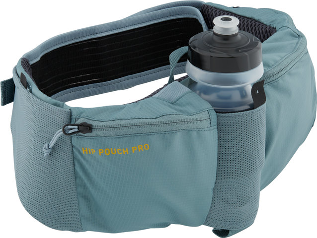 EVOC Hip Pouch Pro Hüfttasche + Trinkflasche 550 ml - steel/1500 ml