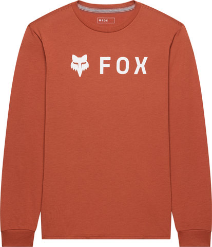 Fox Head Absolute Original Dri-Release Longsleeve - amber scarlet | S
