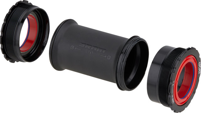 SRAM Boîtier de pédalier céramique DUB T47 Road 85,5 mm - black/T47