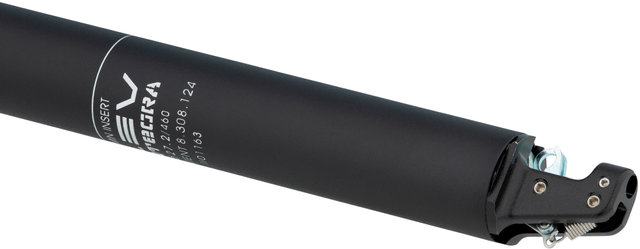 Kind Shock Tige de Selle LEV Integra 120 mm - black/27,2 mm / 460 mm / SB 0 mm / sans télécommande