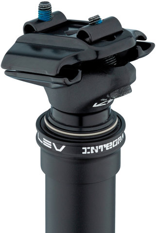 Kind Shock Tija de sillín LEV Integra 175 mm - black/30,9 mm / 490 mm / SB 0 mm / sin Remote