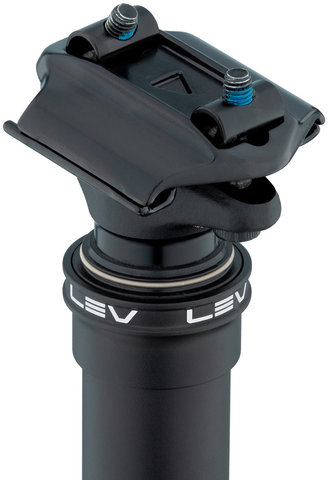 Kind Shock Tija de sillín LEV Integra 65 mm - black/30,9 mm / 300 mm / SB 0 mm / sin Remote