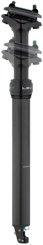 Tija de sillín LEV-Ci 65 mm - black/27,2 mm / 340 mm / SB 0 mm / sin Remote