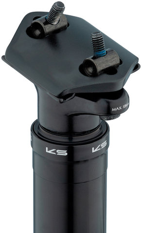 Kind Shock RAGE-i 190 mm Sattelstütze - black/34,9 mm / 535 mm / SB 0 mm / ohne Remote