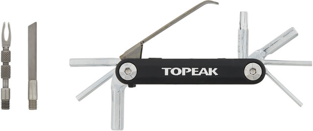 Topeak Boîte à OutilsNinja Master+ ToolBox T11 avec Multi-Outil Tubi 11 Combo - noir/universal