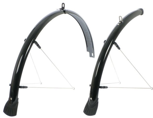 Procraft Set de Garde-Boues Rainbow Trekking 45 av+arr - noir/28" set (roue avant et arrière)