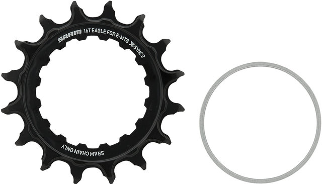 SRAM X-Sync 2 Eagle Direct Mount Chainring for Bosch Gen2 - black/16 tooth
