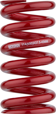 RockShox Steel Spring for Metric Shocks 114 mm for 37.5-45mm Stroke - electric red | 650 lbs/inch