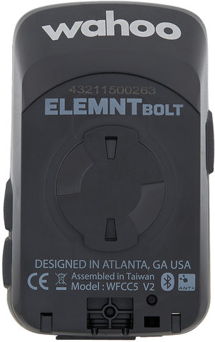 Wahoo Compteur d'Entraînement ELEMNT Bolt 2.0 GPS - grey/universal