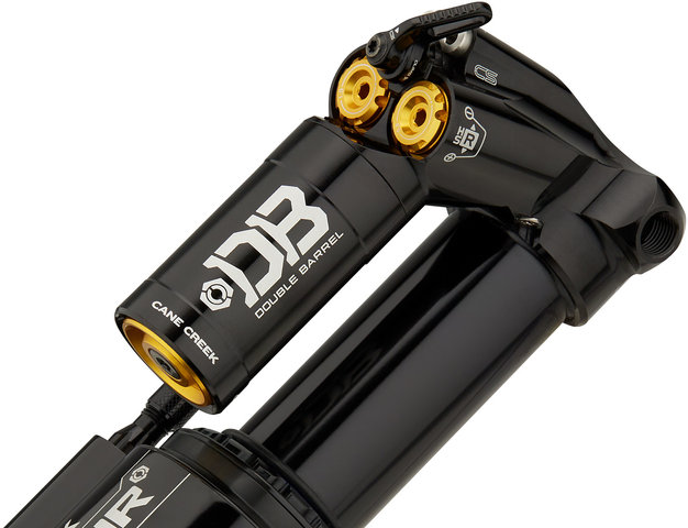 Cane Creek Amortiguador de aire DBair CS Double Barrel Trunnion - black/205 mm x 65 mm