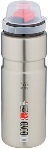 Bidón térmico Deboyo Race 550 ml - plata/550 ml