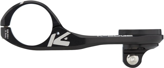 Max XL Combo Handlebar Mount for Garmin & GoPro - black/31.8 mm