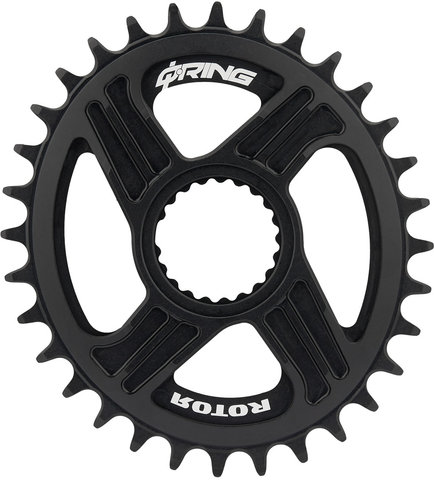 Rotor Plato Direct Mount Shimano MTB 12 velocidades, Q-Rings - negro/32 dientes