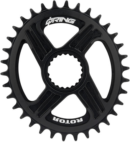 Rotor Plato Direct Mount Shimano MTB 12 velocidades, Q-Rings - negro/34 dientes