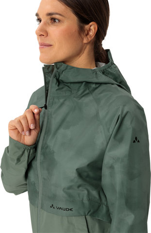 VAUDE Veste imperméable Loamer pour femmes - agave/36